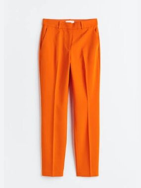 Orange crop pant